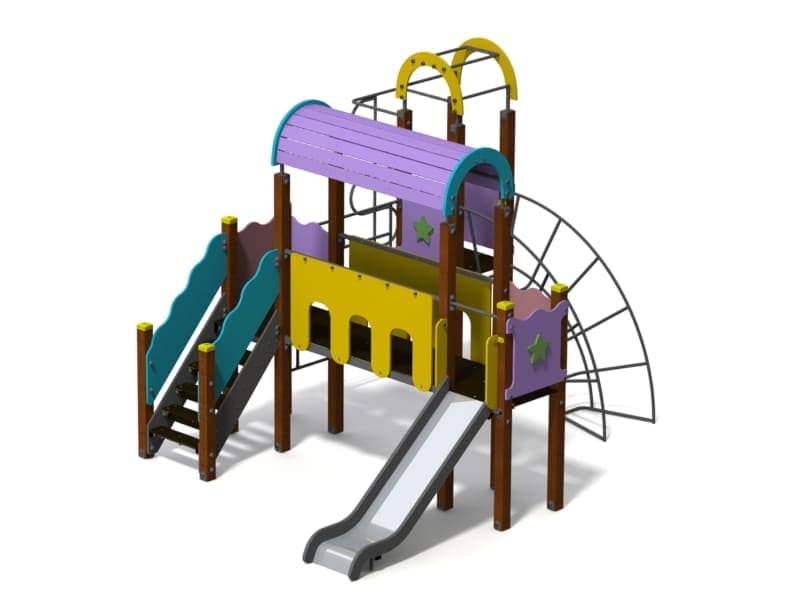 Игровой комплекс МЕТЕОР со спорт-ядром